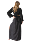 Black Daydreamer + Rayon Maxi Skirt Set