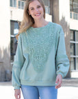 Rabiah Stretch Pointe Knit with Lace