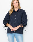 Winnie Woven Shirt Top