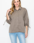 Winnie Woven Shirt Top