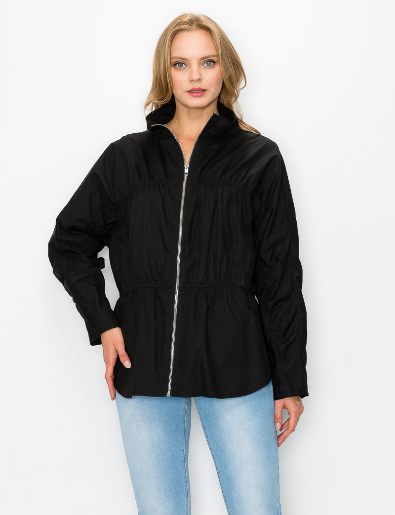 Jaelle Cotton Poplin Jacket