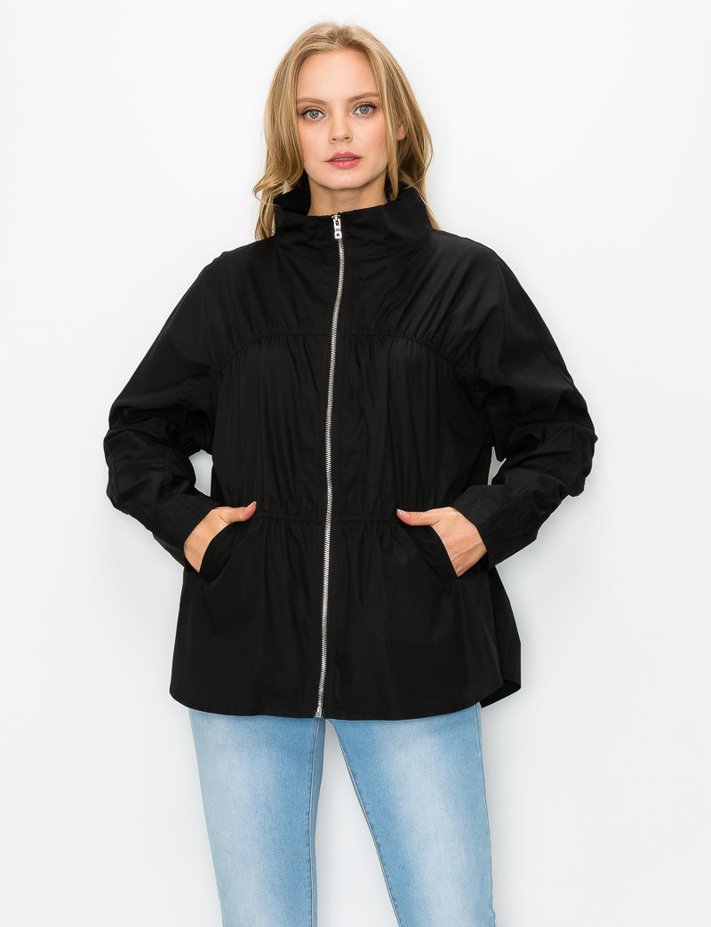 Jaelle Cotton Poplin Jacket