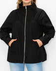 Jaelle Cotton Poplin Jacket