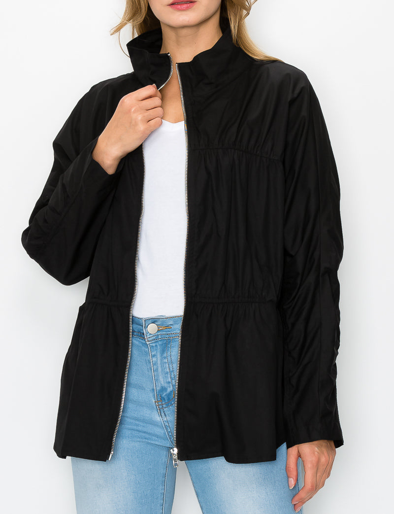 Jaelle Cotton Poplin Jacket