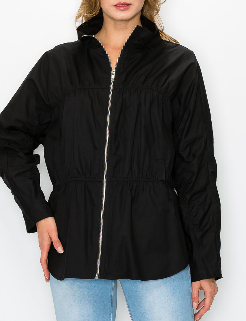 Jaelle Cotton Poplin Jacket