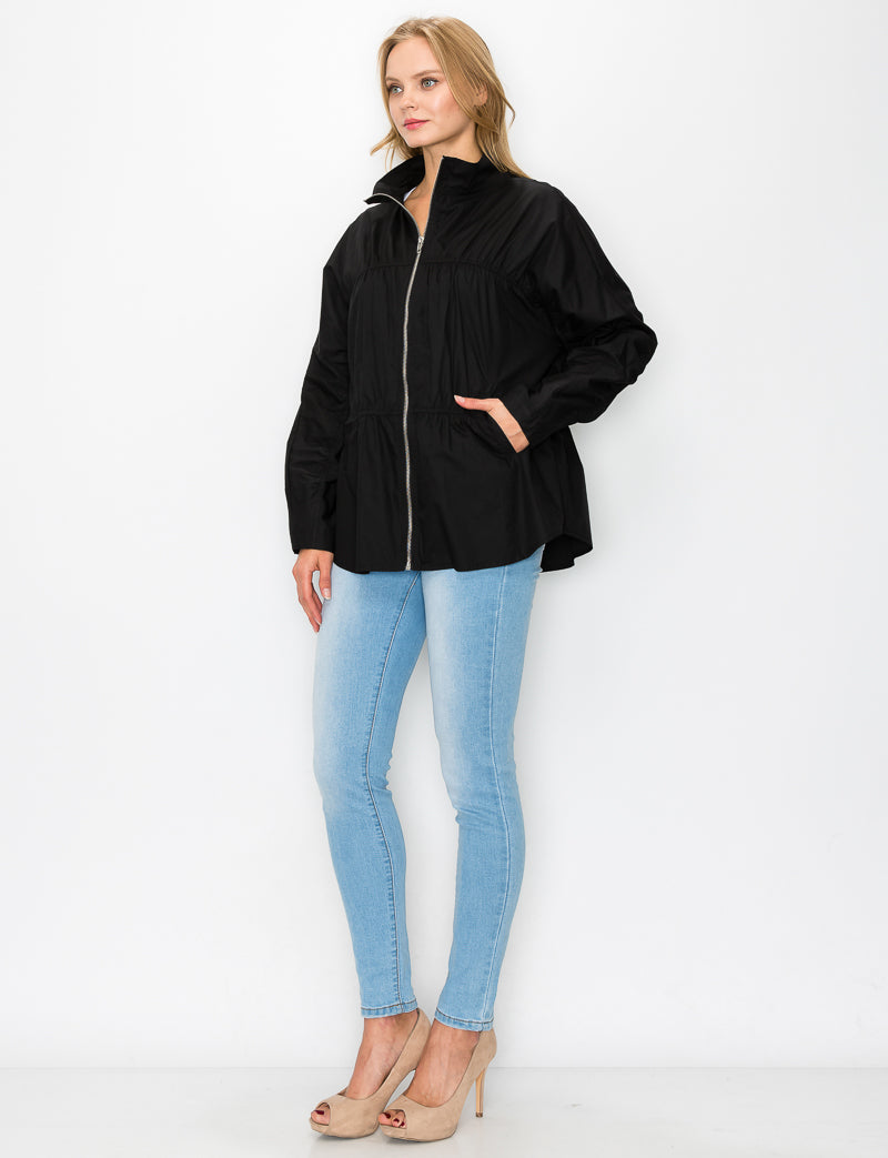 Jaelle Cotton Poplin Jacket