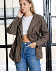 Jaelle Cotton Poplin Jacket