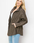 Jaelle Cotton Poplin Jacket