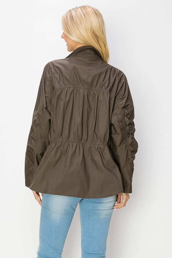 Jaelle Cotton Poplin Jacket