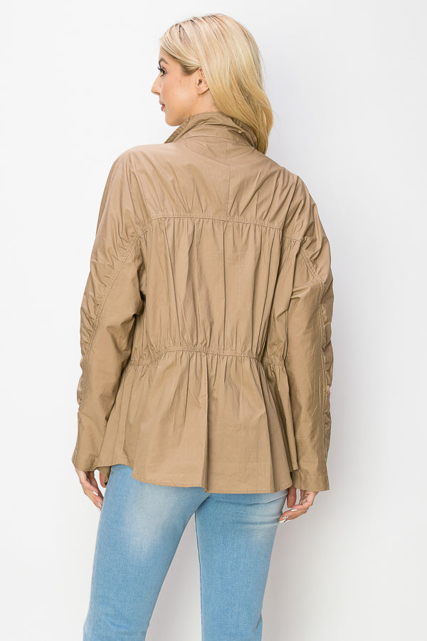 Jaelle Cotton Poplin Jacket