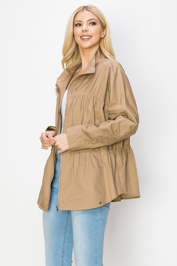 Jaelle Cotton Poplin Jacket