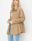 Jaelle Cotton Poplin Jacket