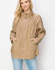 Jaelle Cotton Poplin Jacket