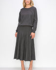 Sanaa Knitted Ribbed Skirt