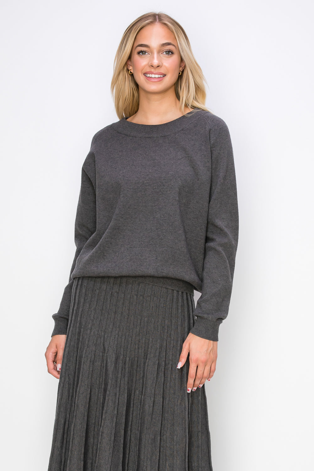 JOH |Sandy Stretch Knitted Sweater