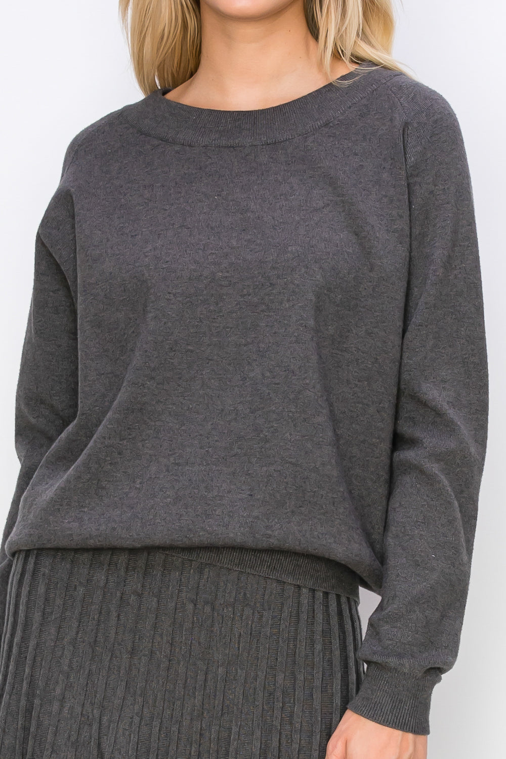 JOH |Sandy Stretch Knitted Sweater