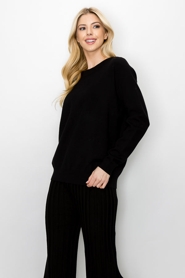 JOH |Sandy Stretch Knitted Sweater