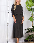 Sanaa Knitted Ribbed Skirt