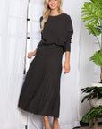 JOH | Sanaa Stretch Knitted Ribbed Skirt