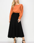 Sanaa Knitted Ribbed Skirt