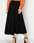 Sanaa Knitted Ribbed Skirt