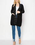 Serra Knitted Sweater Cardigan with Pearls & Sparkles