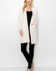 Serra Knitted Sweater Cardigan with Pearls & Sparkles