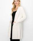 Serra Knitted Sweater Cardigan with Pearls & Sparkles