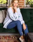 Sabia Sweater Cardigan with Sequin Sparkles