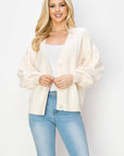 Sabia Sweater Cardigan with Sequin Sparkles