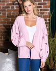 JOH | Sabia Sweater Cardigan with Sequin Sparkles