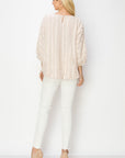 Winona Woven Feathered Top