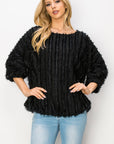 Winona Woven Feathered Top