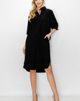 Wendi Woven Tunic Dress