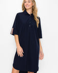 Wendi Woven Tunic Dress