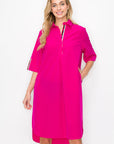 Wendi Woven Tunic Dress