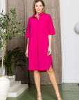 Wendi Woven Tunic Dress