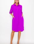 Wendi Woven Tunic Dress