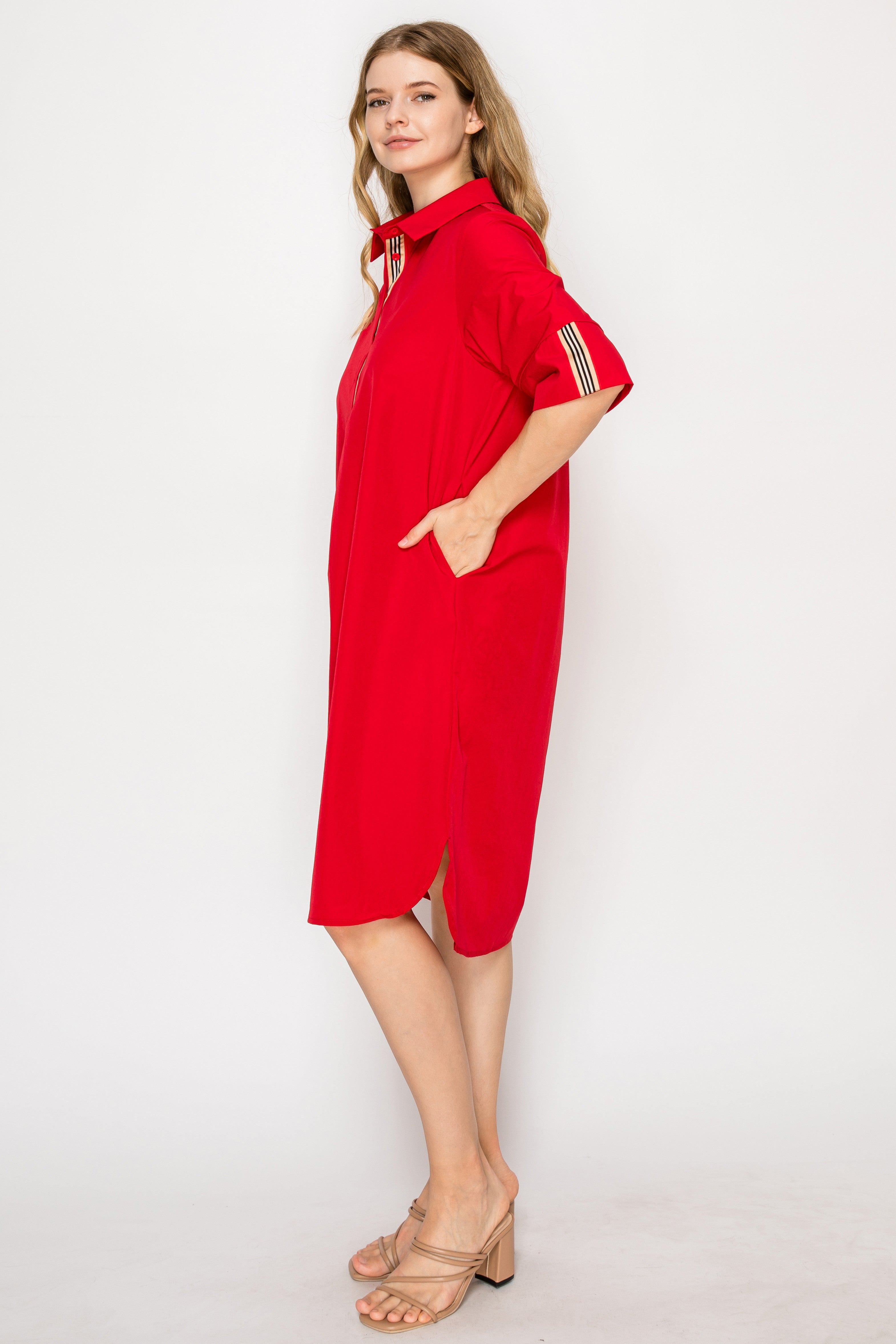 Wendi Woven Tunic Dress