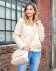 Johya Puffer Jacket & Matching Crossbody Bag - My Pampered Life Seattle