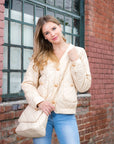Johya Puffer Jacket & Matching Crossbody Bag - My Pampered Life Seattle