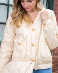 Johya Puffer Jacket & Matching Crossbody Bag - My Pampered Life Seattle