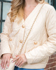 Johya Puffer Jacket & Matching Crossbody Bag - My Pampered Life Seattle