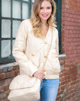 Johya Puffer Jacket & Matching Crossbody Bag - My Pampered Life Seattle