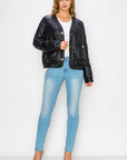 Johya Puffer Jacket & Matching Crossbody Bag - My Pampered Life Seattle
