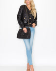 Johya Puffer Jacket & Matching Crossbody Bag - My Pampered Life Seattle