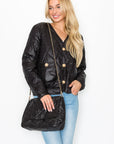 Johya Puffer Jacket & Matching Crossbody Bag - My Pampered Life Seattle