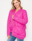 Johya Puffer Jacket & Matching Crossbody Bag - My Pampered Life Seattle