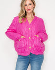 Johya Puffer Jacket & Matching Crossbody Bag - My Pampered Life Seattle