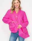 Johya Puffer Jacket & Matching Crossbody Bag - My Pampered Life Seattle
